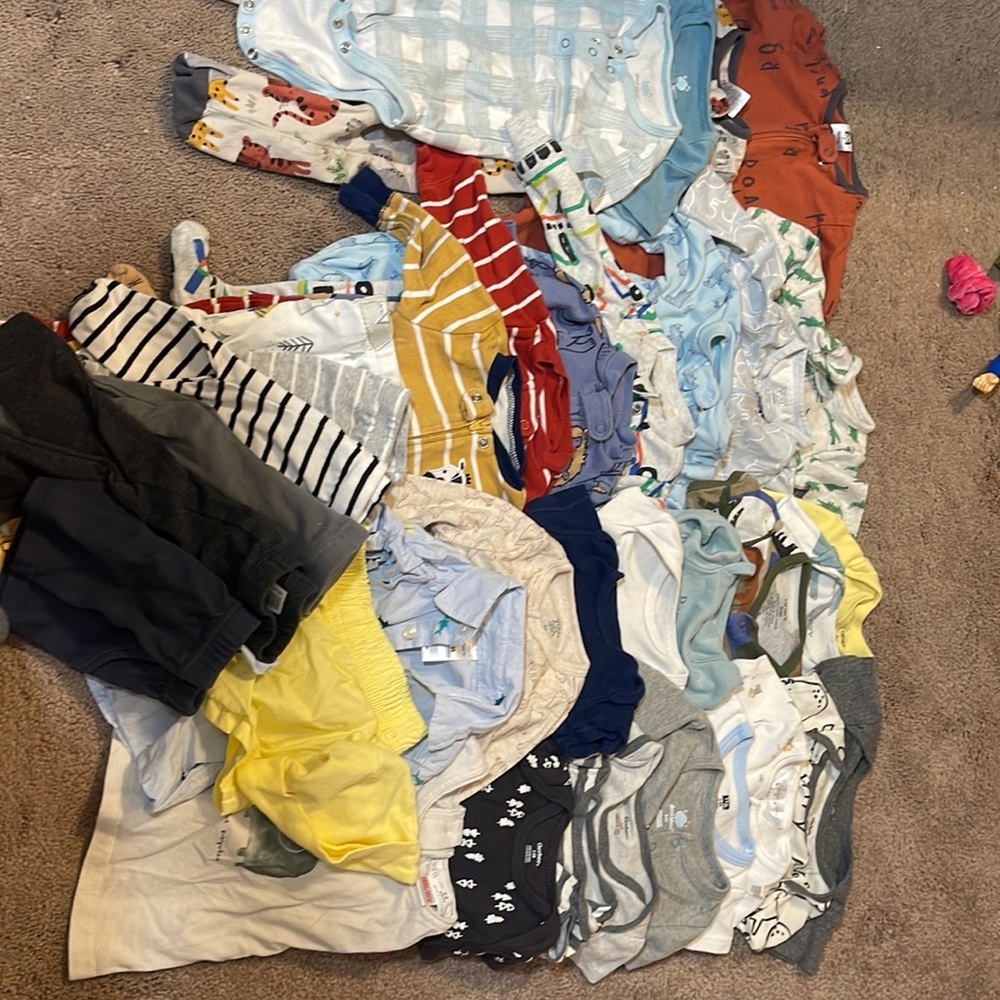 Infant 3 months and 3-6 month baby boy clothes